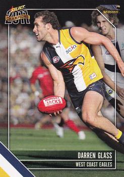 2011 Select AFL Champions #169 Darren Glass Front